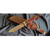 МИСЛИТЕЛЬ  ніж ручної роботи майстерні VIKTOR KNIVES, купити замовити в Україні, сталь - М398, 63 HRC